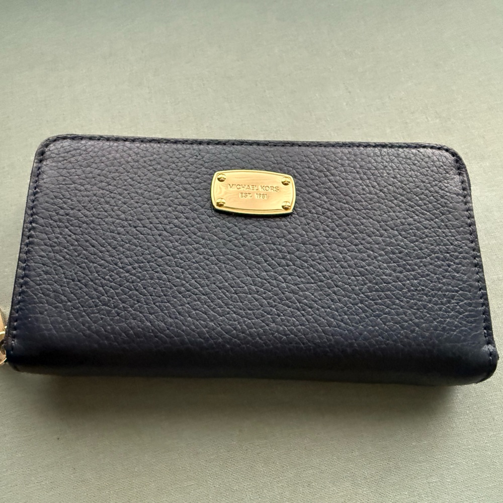 Michael Kors Navy Wallet